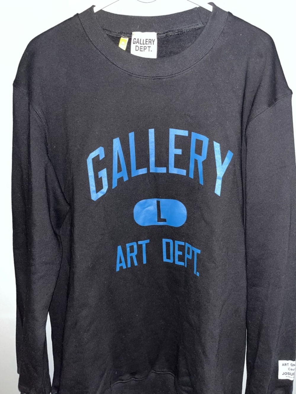 Gallery dept long sleeve black Crewneck sweatshirt gallery Art dept men’s xl